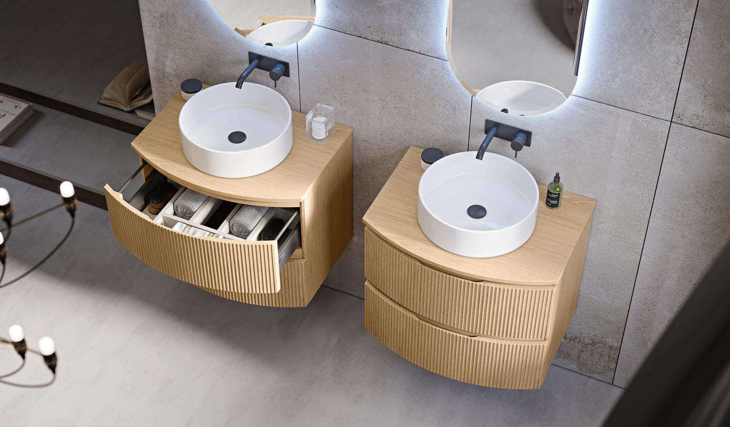 BH Vague/Olimpia Countertop Wood 28"