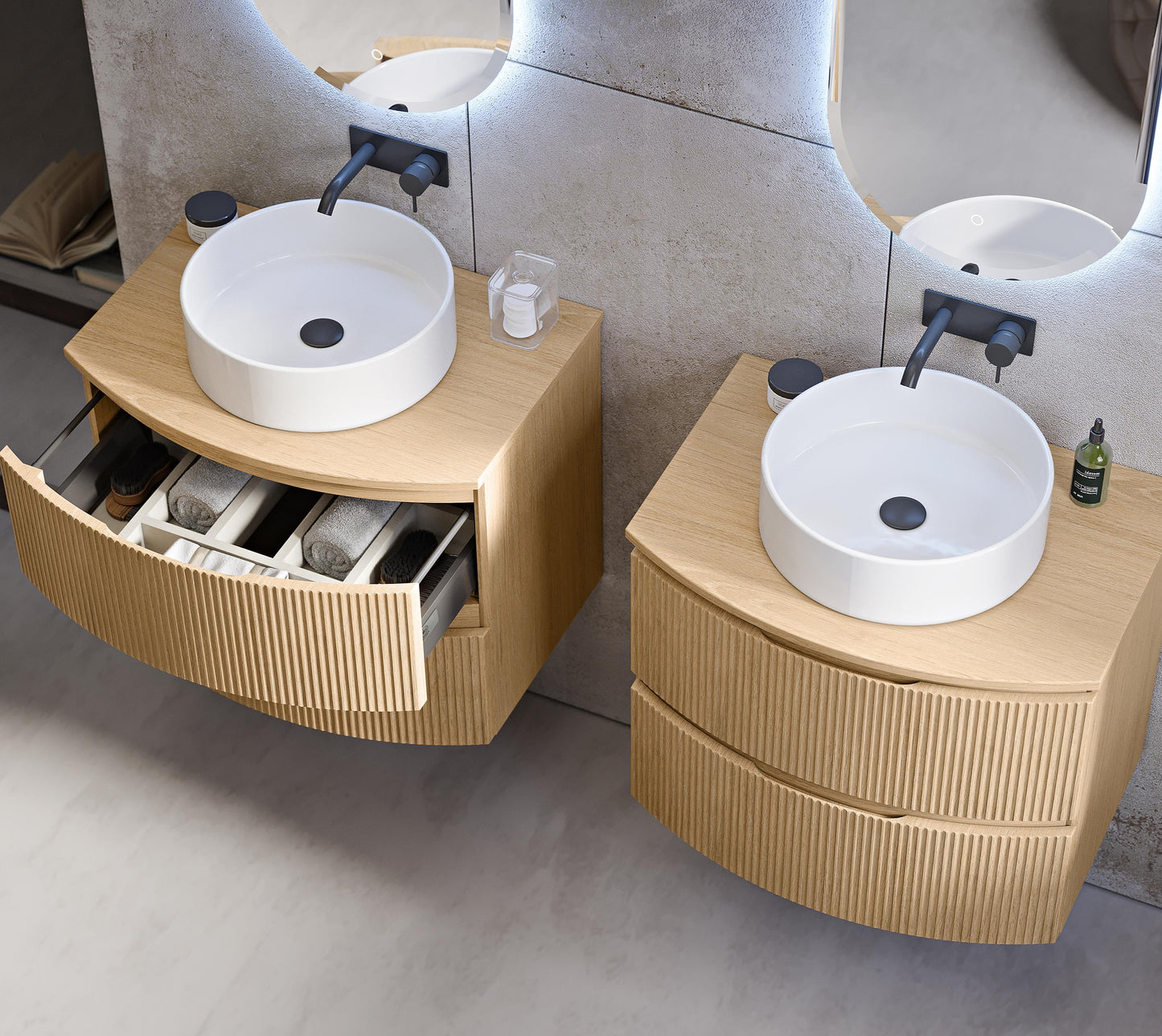 BH Countertop Washbasin Ceramic Glossy White