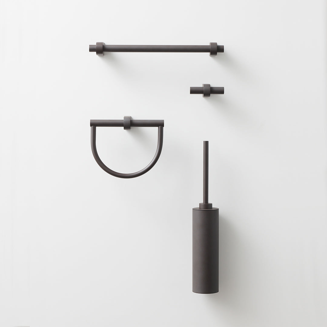 DW CENTURY HTE60 Towel rail 24" single - Dark Metal Matte