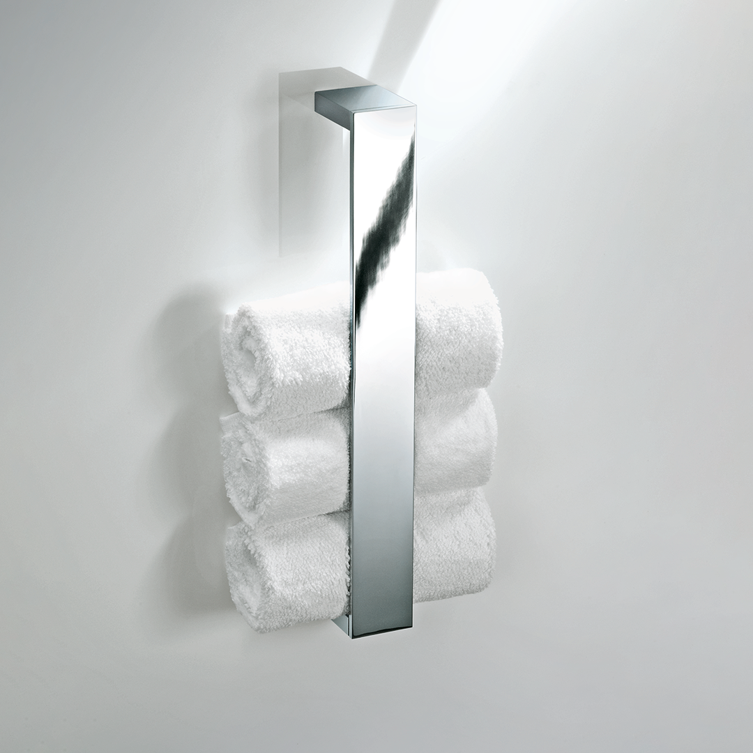 DW BK HTE41 BRICK Towel rail 16" single - Chrome