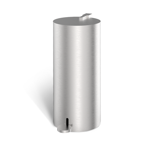 DW BIN 3 Waste bin - Stainless Steel Matte