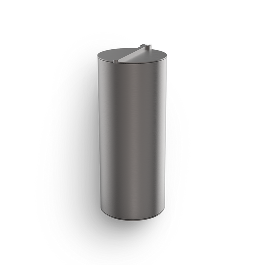 DW BIN 4 Waste bin wall mounted - Dark Metal Matte PVD