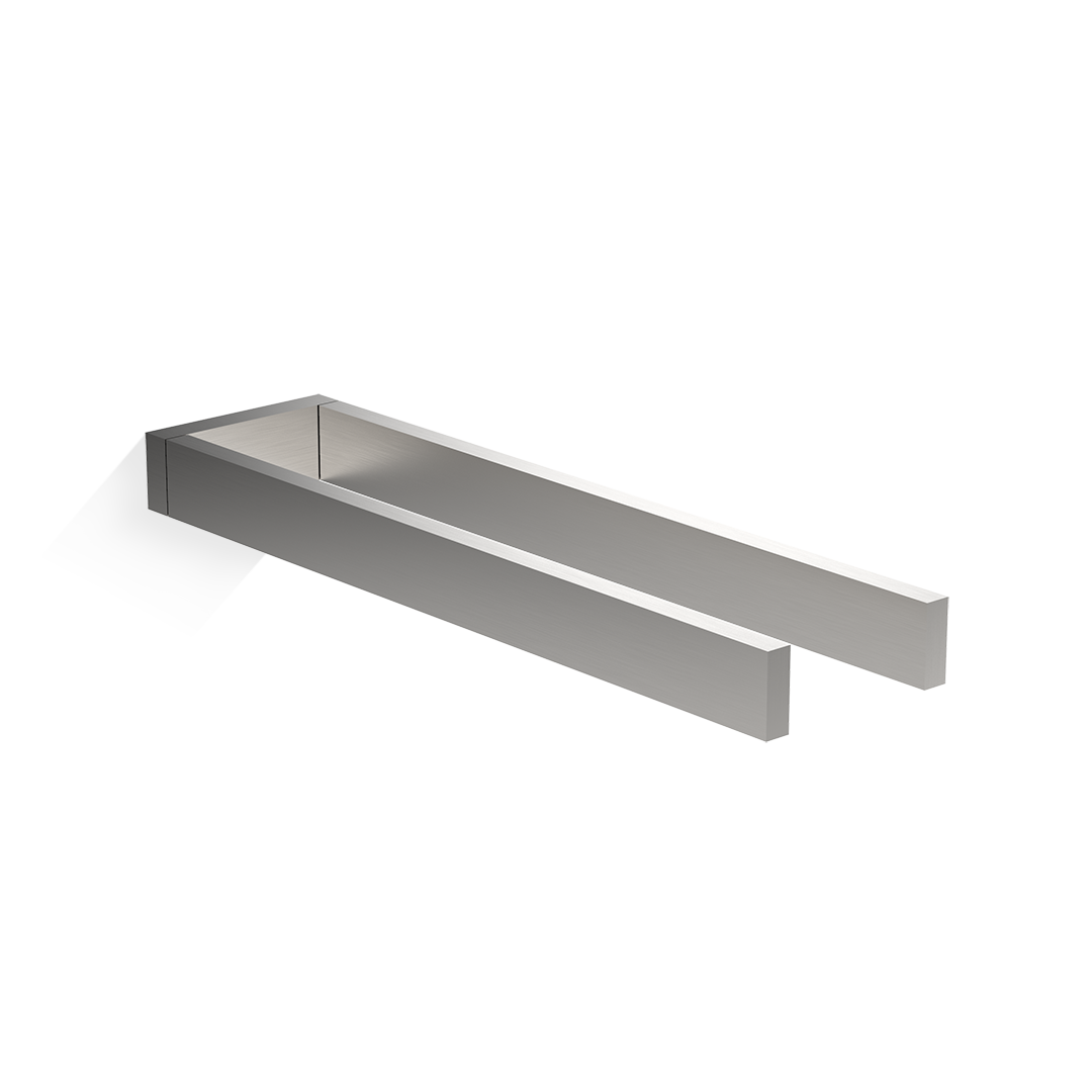 DW CONTRACT HTH2 Towel rail double - Stainless Steel Matte PVD