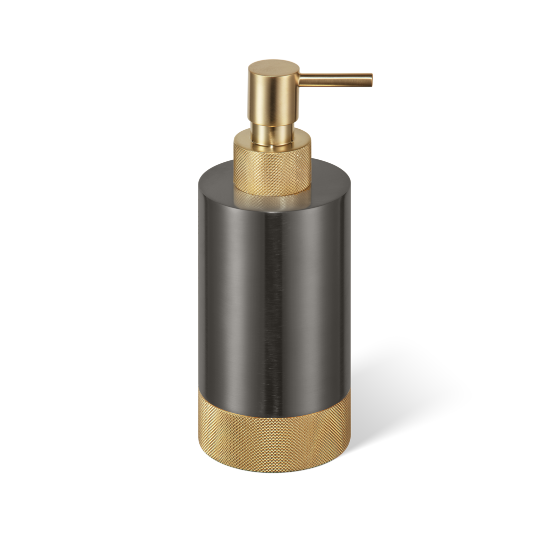 DW CLUB SSP 1 Soap dispenser Dark Metal Matte / Gold Matte 24 Carat