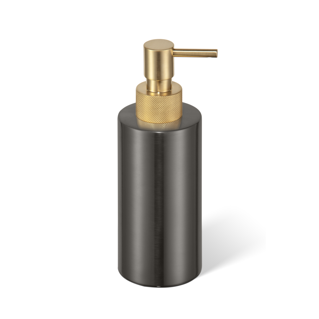 DW CLUB SSP 3 Soap dispenser Dark Metal Matte/ Gold Matte 24 Carat