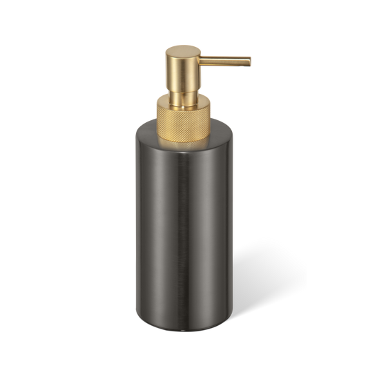 DW CLUB SSP 3 Soap dispenser Dark Metal Matte/ Gold Matte 24 Carat