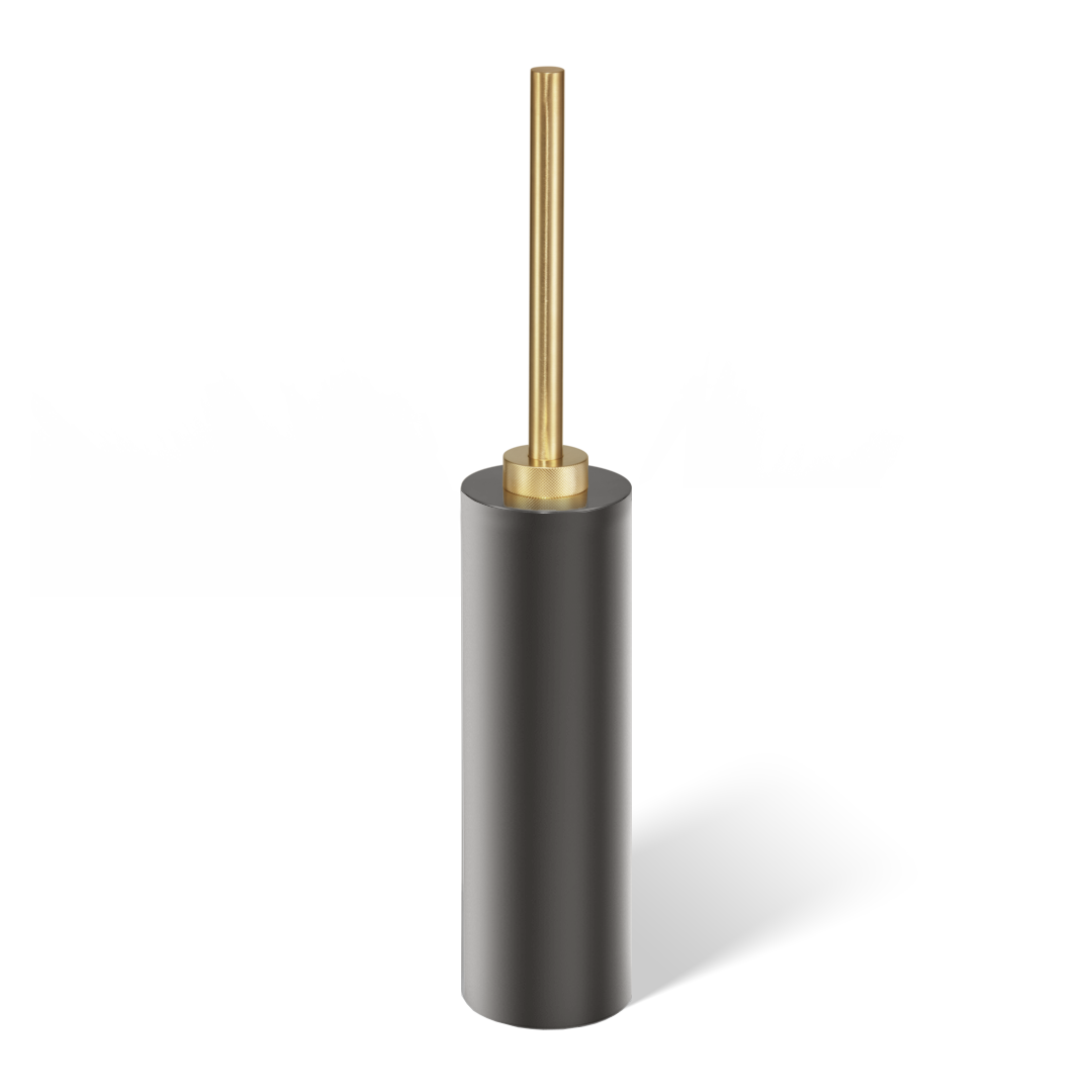 DW CLUB SBG Toilet brush set Dark Metal Matte / Gold Matte 24 Carat