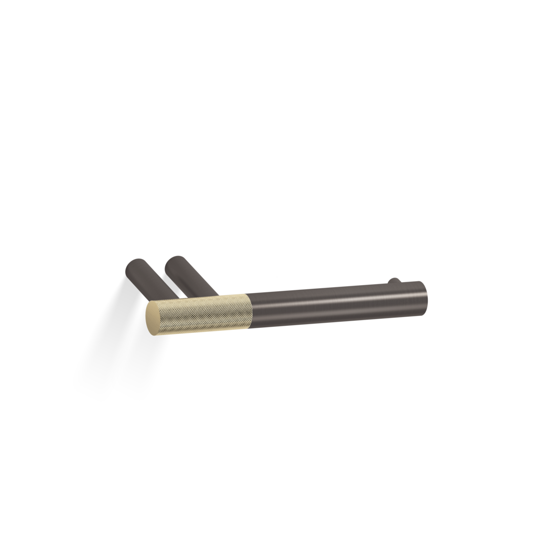 DW CLUB TPH1 Toilet paper holder Dark Metal Matte / Gold Matte