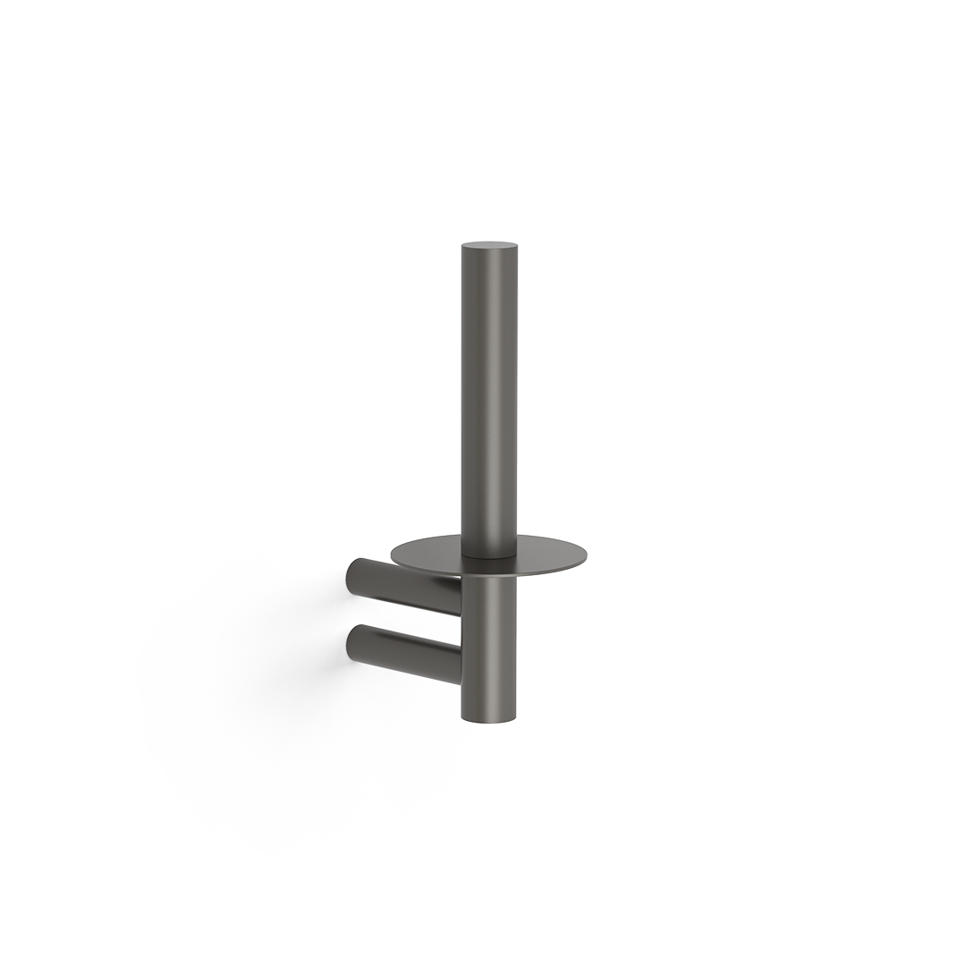 DW BAR ERH Toilet paper holder - Dark Metal Matte