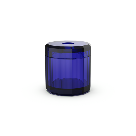 DW KR KB KRISTALL Tissue box Capri Blue