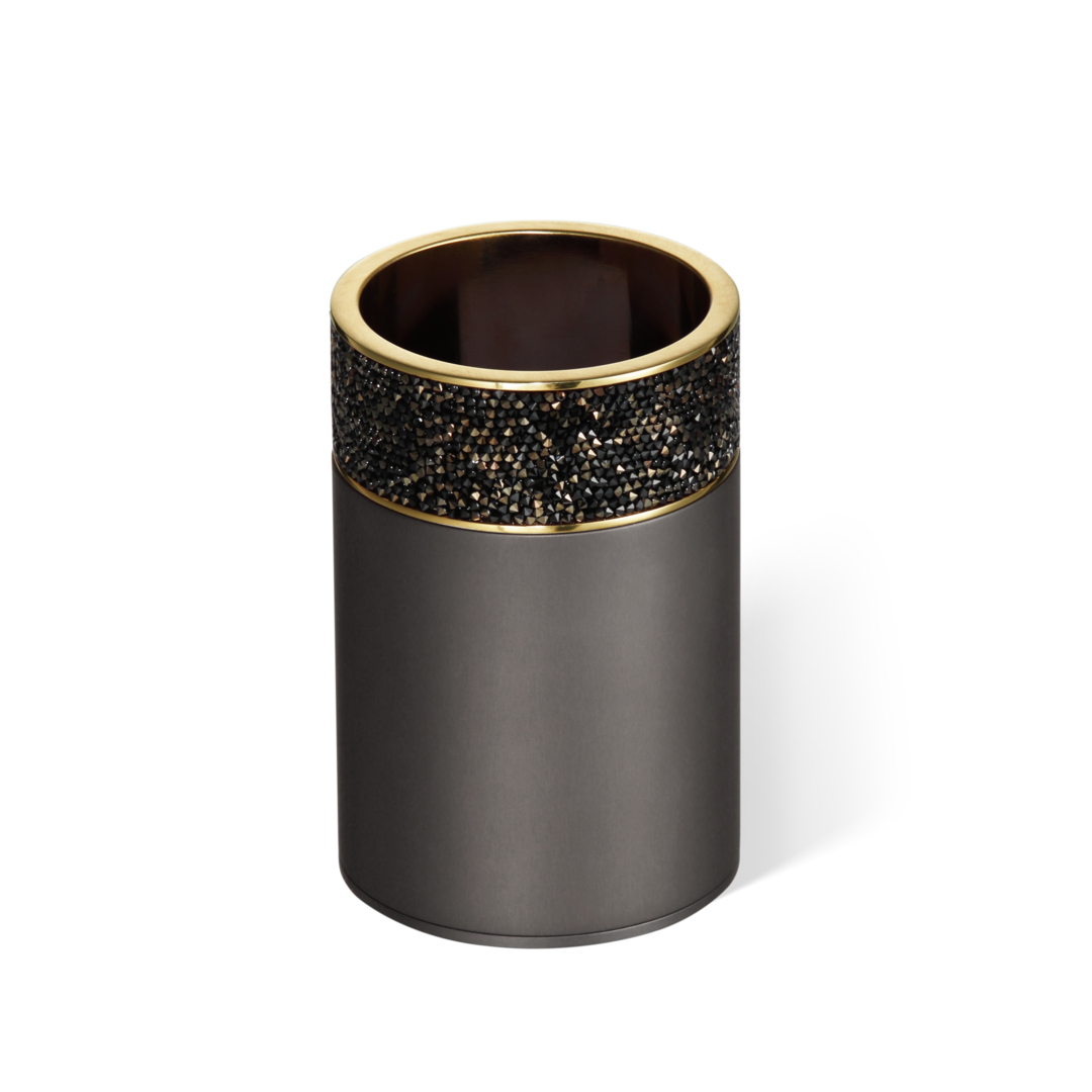 DW ROCKS BOD 1 Box without lid - Dark Metal Matte / Gold Matte 24 Carat