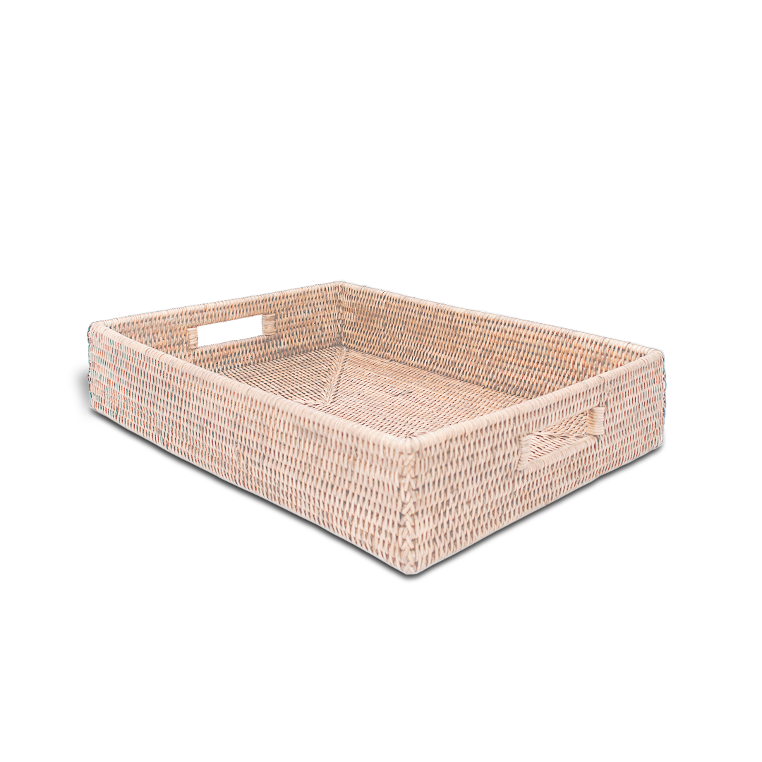 DW BASKET TRAY Tray - Rattan light