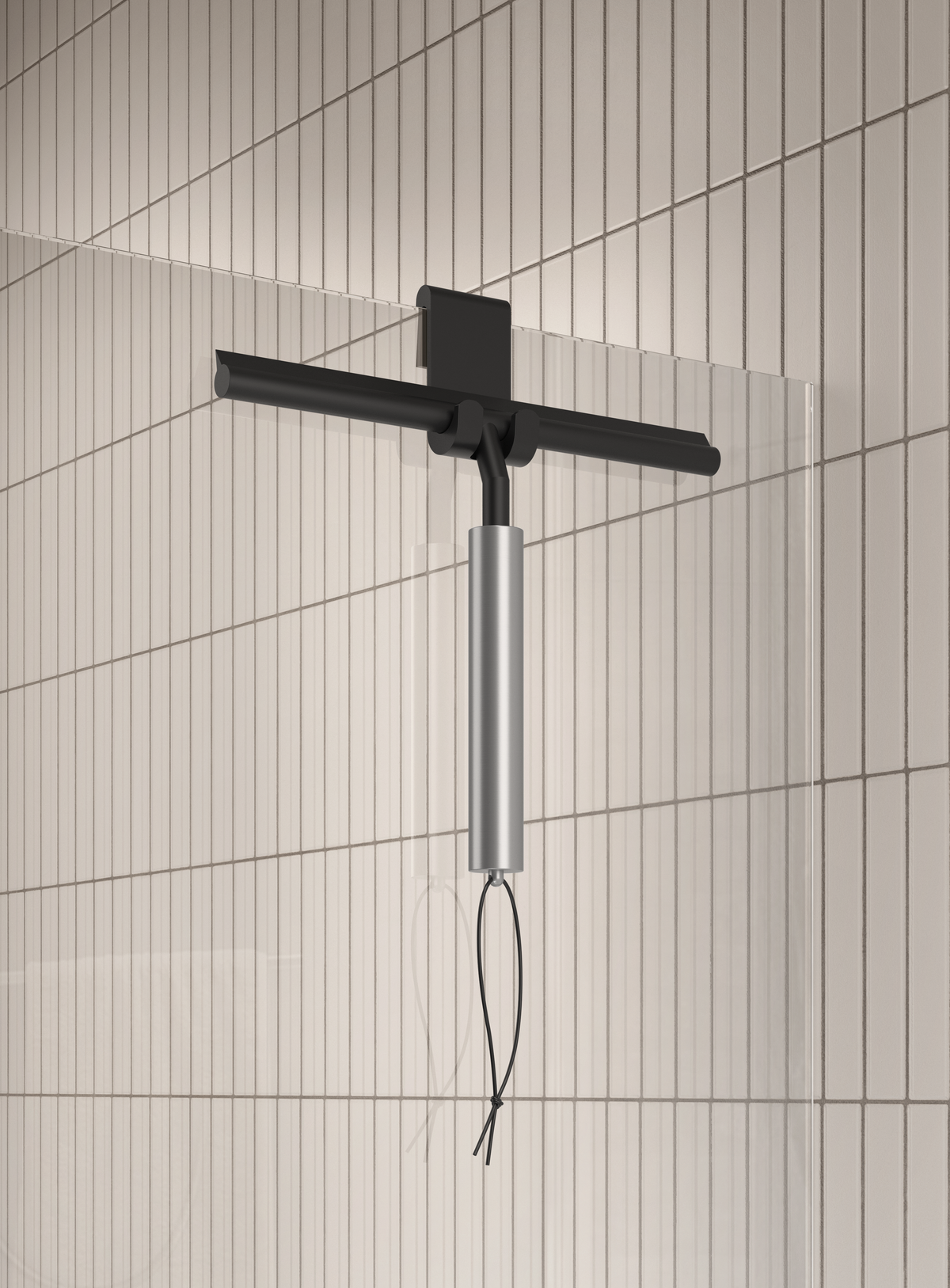 DW AquaBlade telescopic wiper - Dark Metal Matte