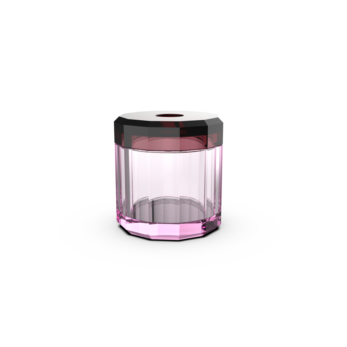 DW KR KB KRISTALL Tissue box Pink / Rich Burgundy