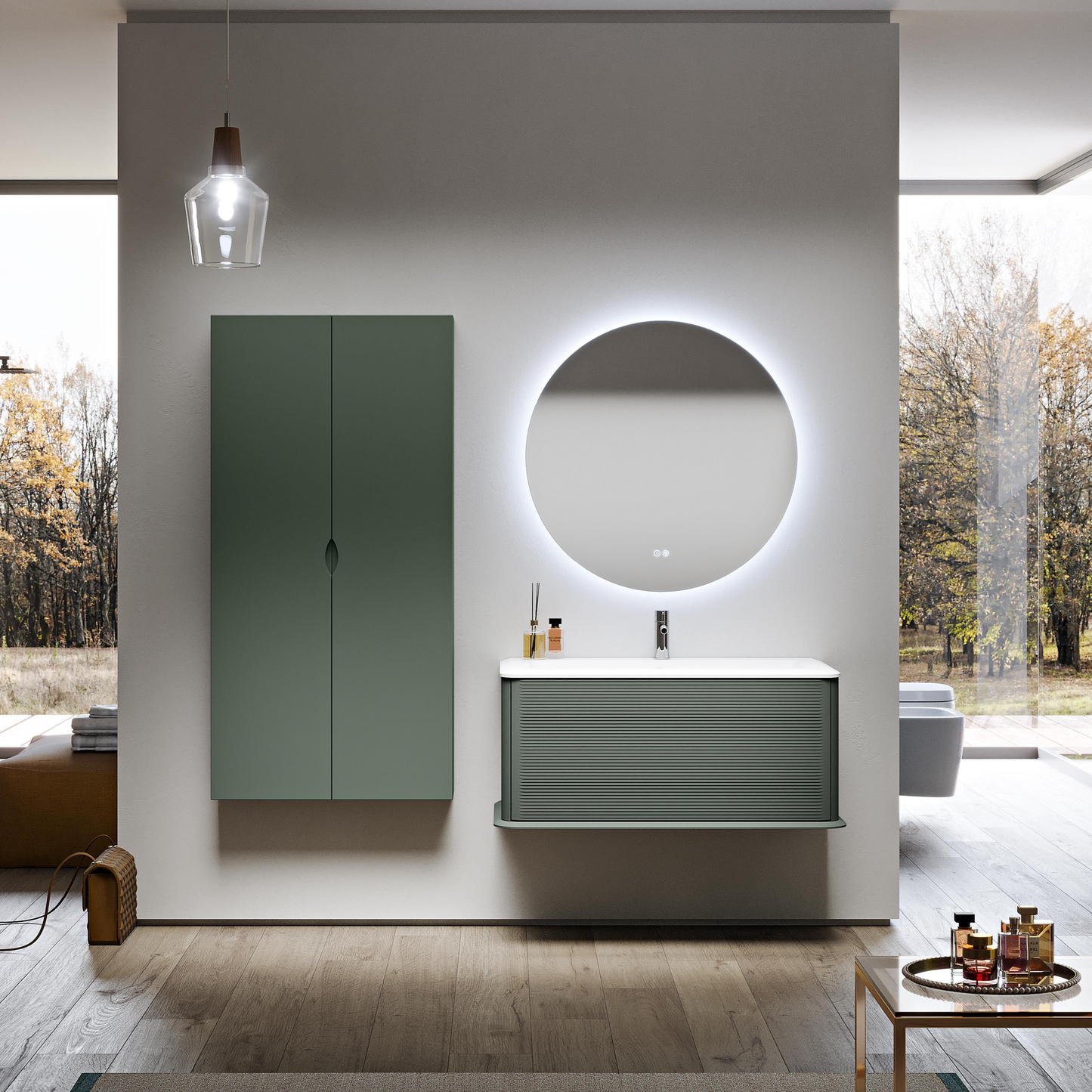 BH IDRA Base Cabinet 57" 2 Drawers
