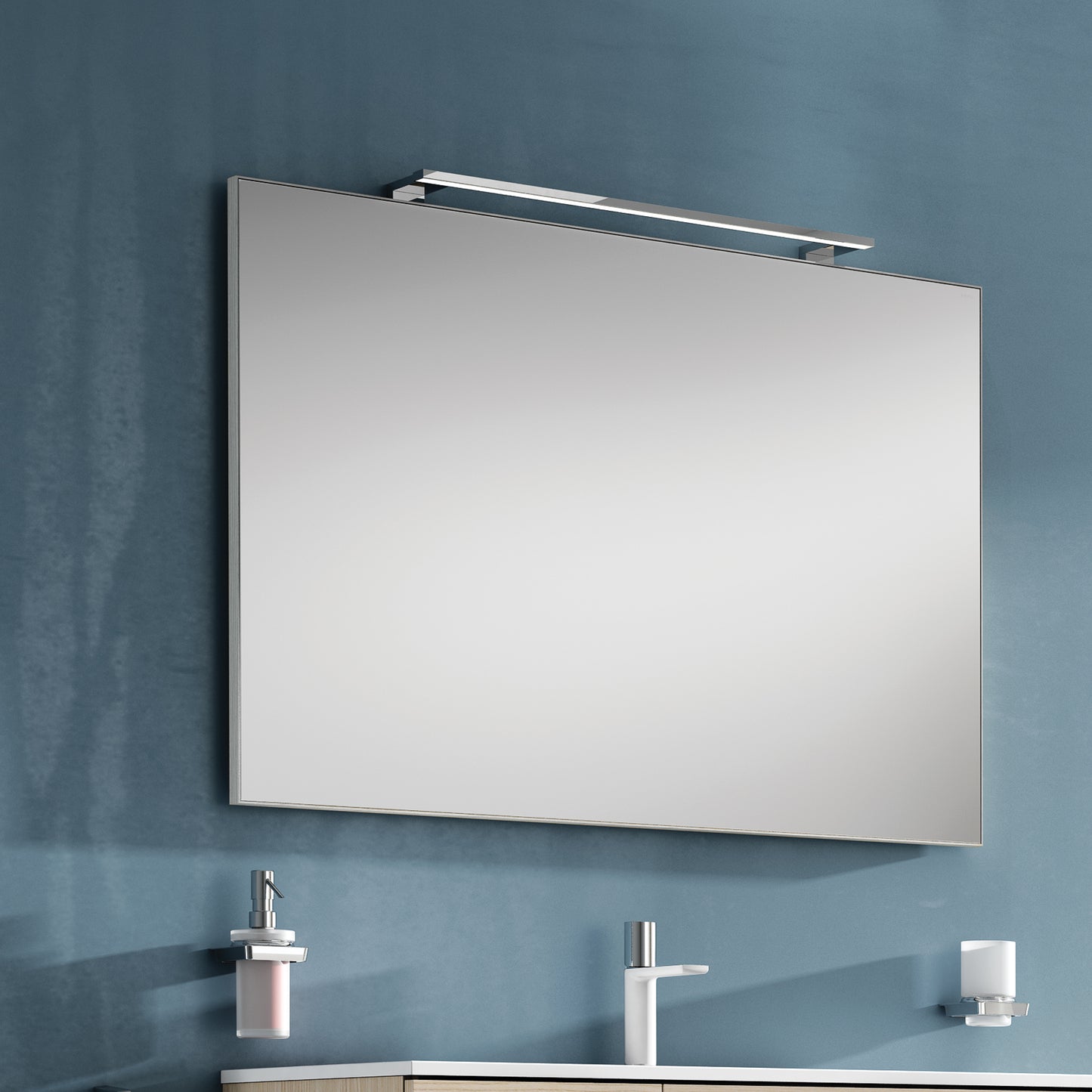 SONIA -MIRROR ALUGLASS 32" X 24" ALUMINUM