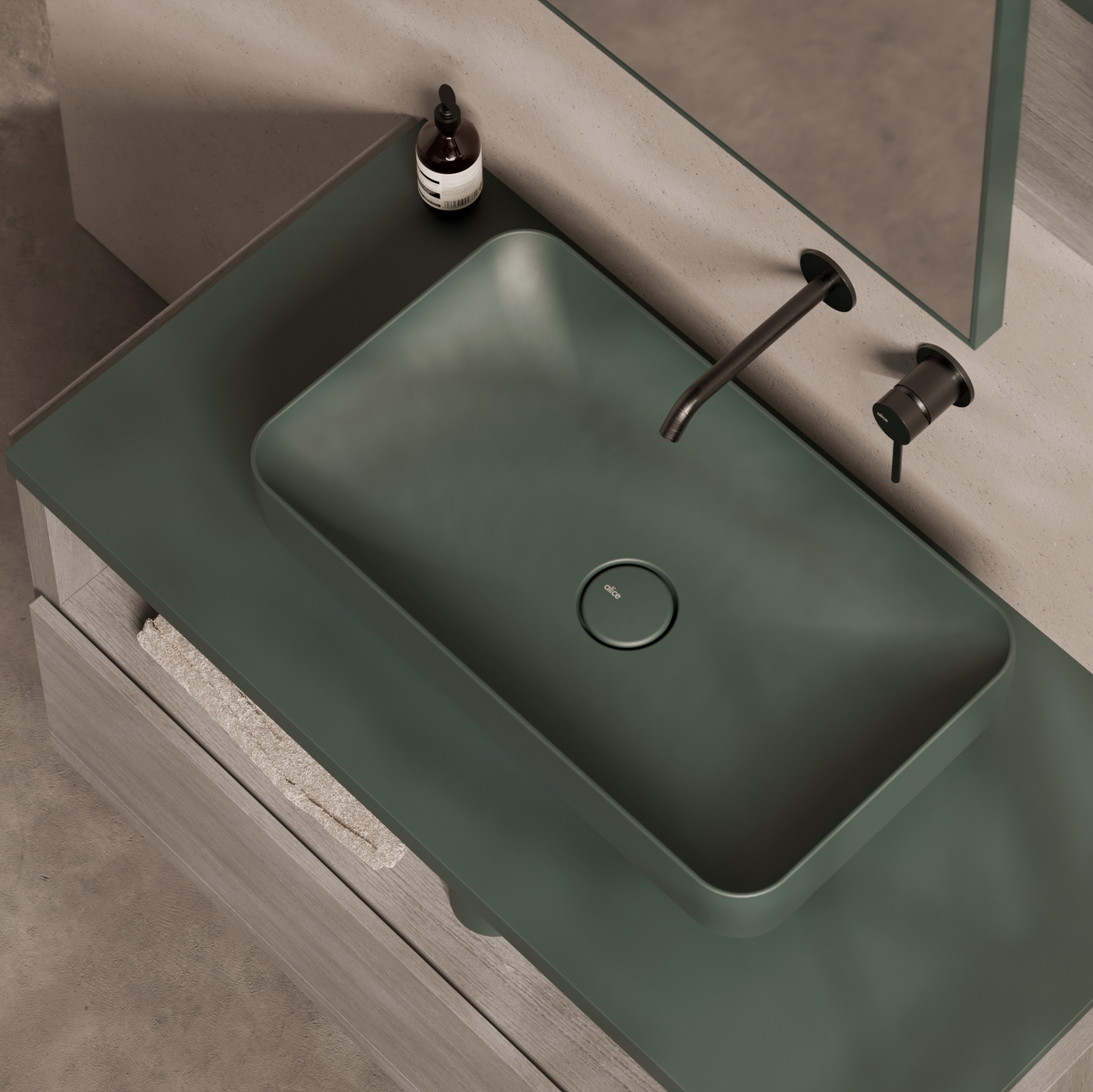 ALICE FORM Basin 26" x 14"