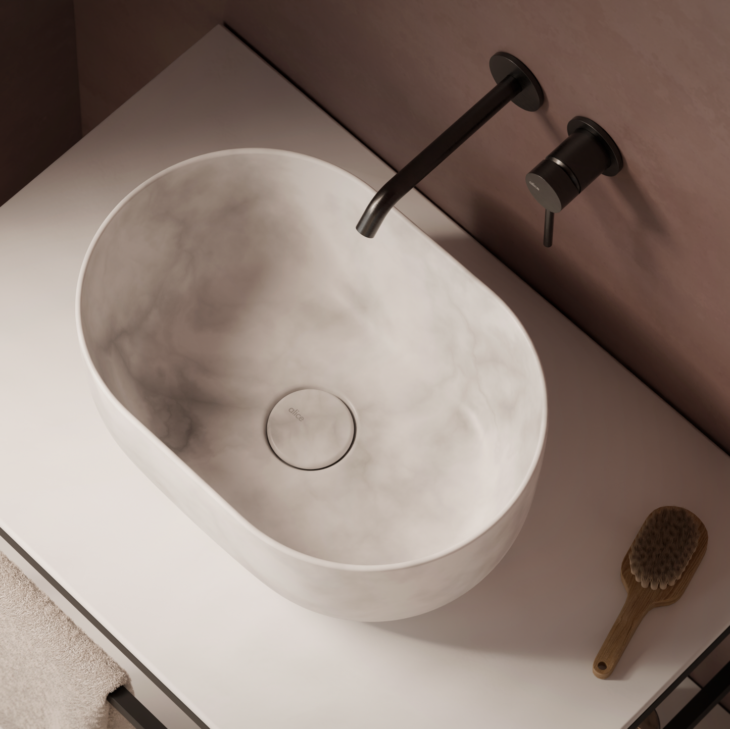 ALICE UNICA Basin 18" x 12"