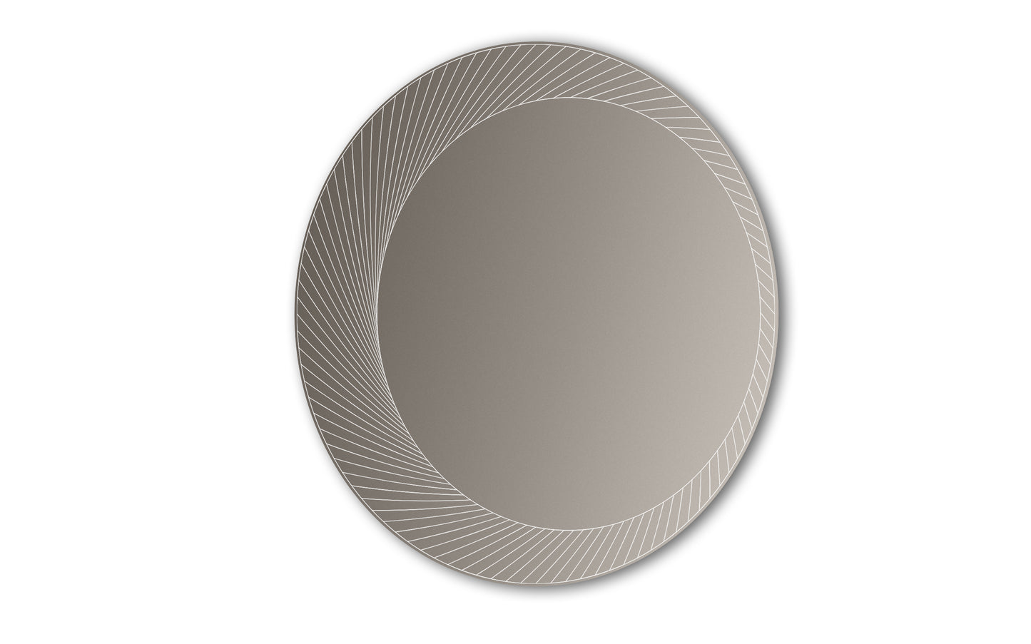 BH Olimpia Lux Mirror Round LED Lighting with Laser Edge & Magnifier
