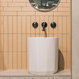 JEE-O Bloom Sink Floorstanding Matte White
