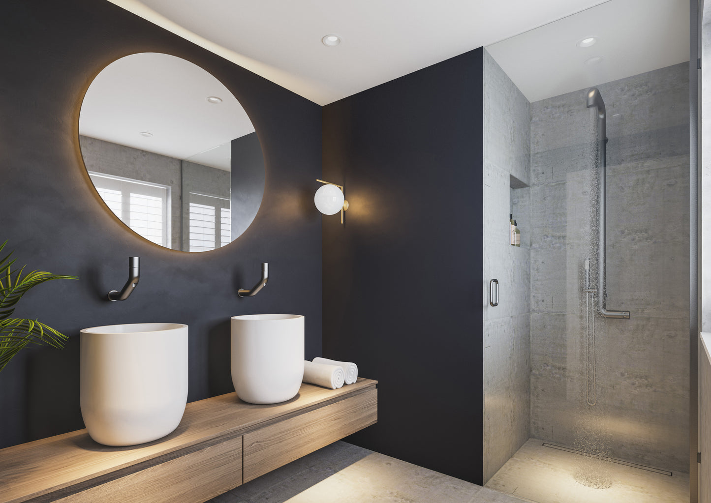 JEE-O Flow Shower Faucet Wall Mounted Shower Faucet - Stainless Steel Brushed