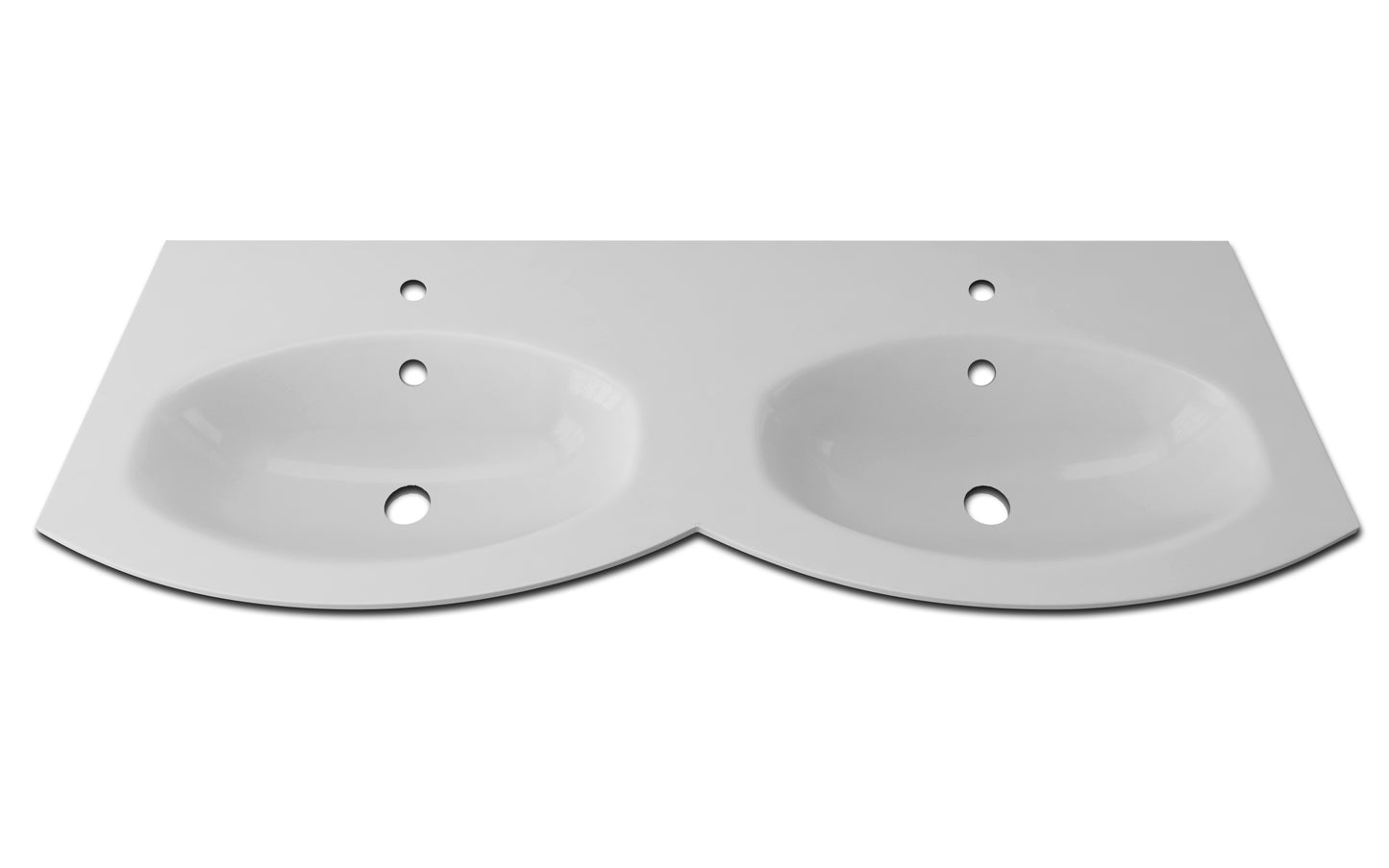 BH Resin Sting Washbasin White Gloss