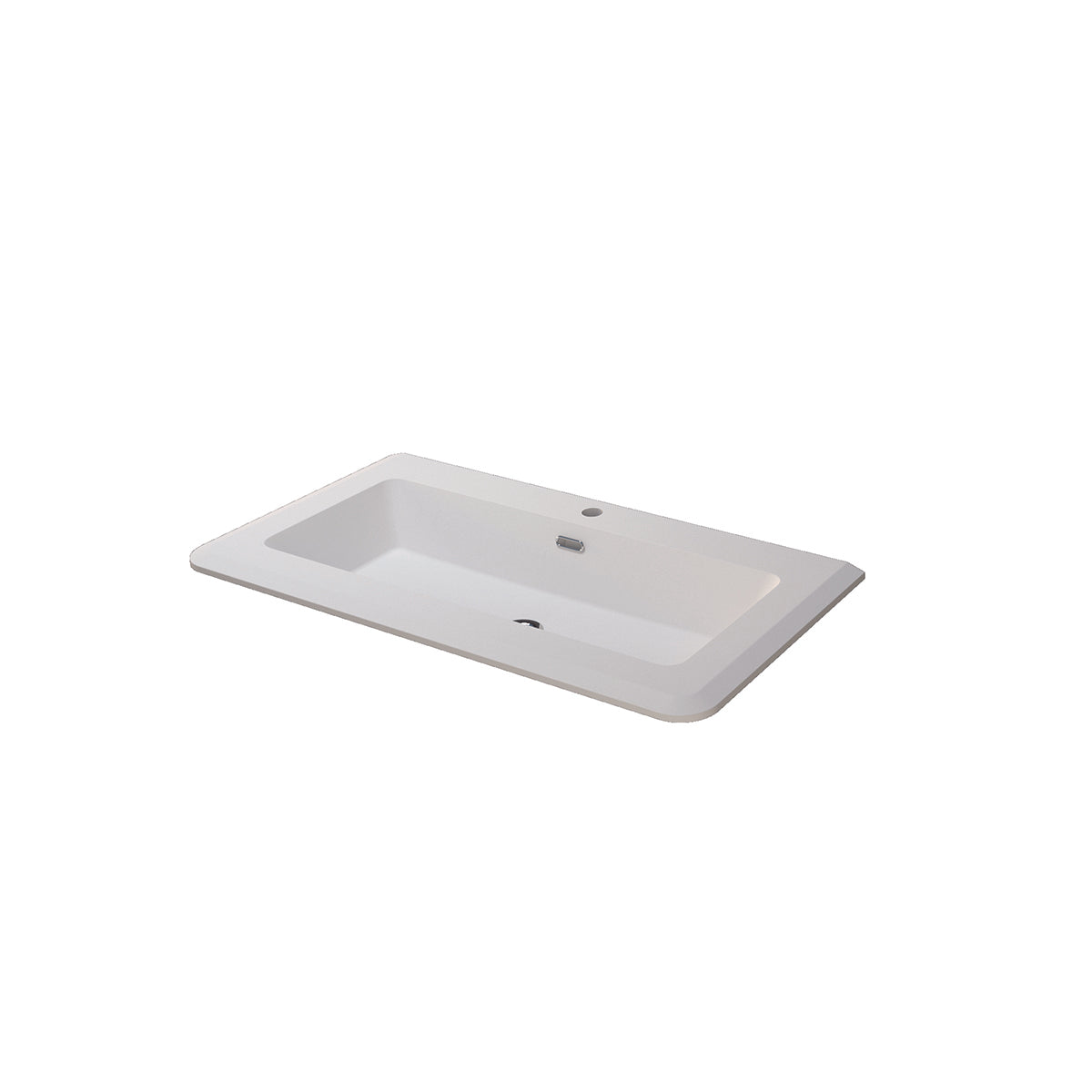 BH Resin Icona Washbasin White Matte