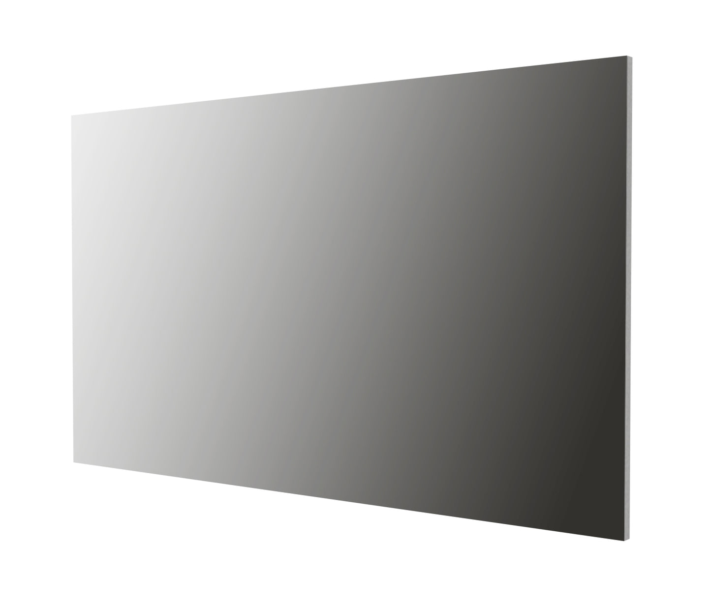 BH Mirror Compact Wooden Back & Glass with Polished Edge