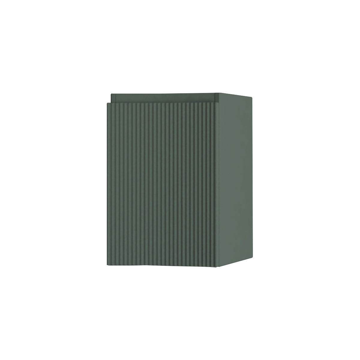 BH OLIMPIA Side Cabinet 13" 1 door Fluted Fronts