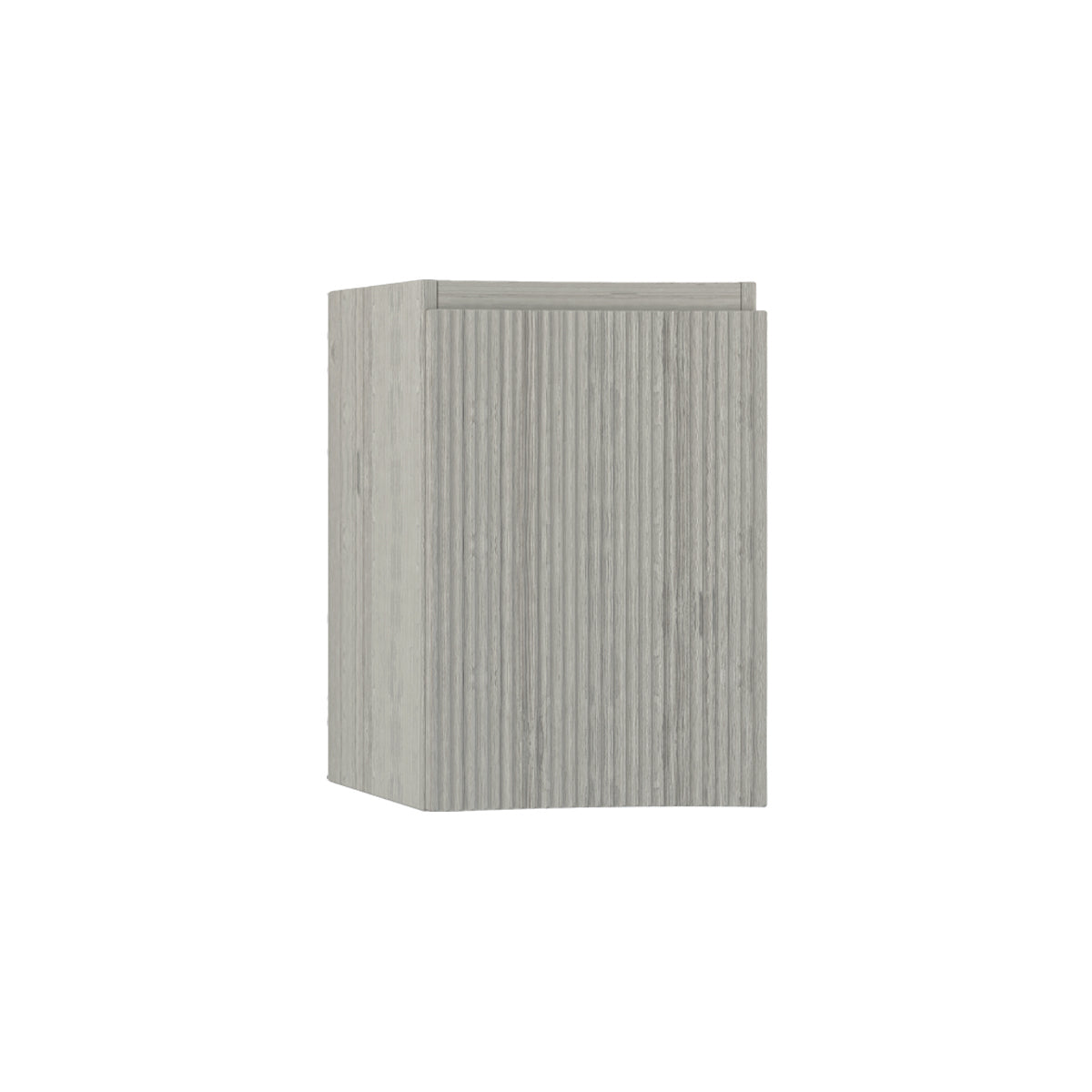 BH OLIMPIA Side Cabinet 13" 1 door Fluted Fronts