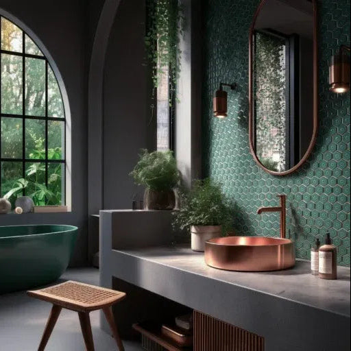 TMF Barcelona Hexagon - Forrest Green