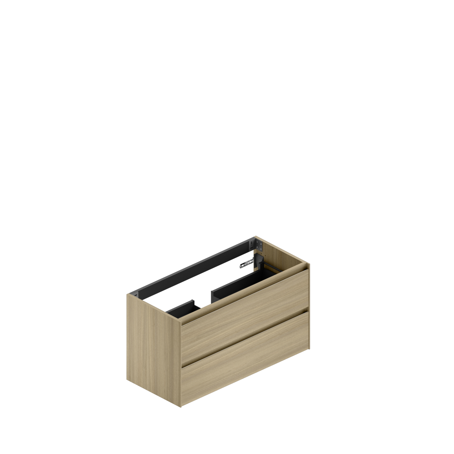 Berloni Way Block Base Cabinet 2 drawers (Blum System)