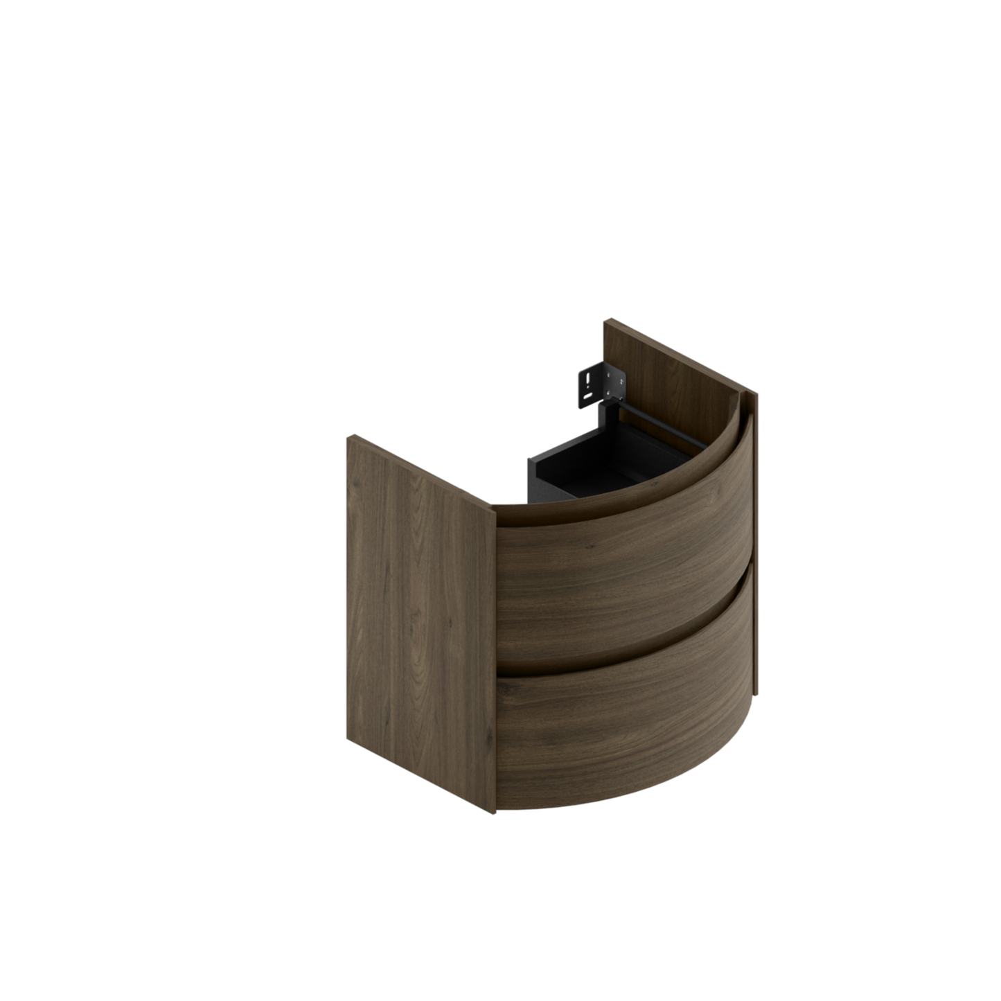 Berloni Way Round Base Cabinet 2 drawers (Blum System)