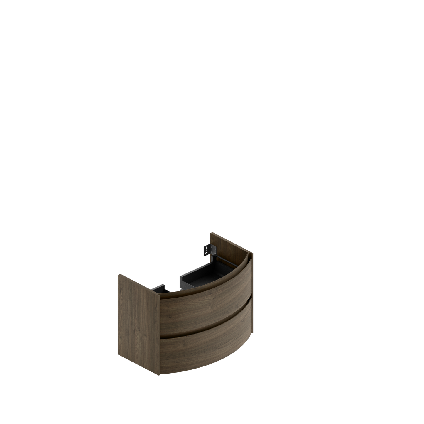 Berloni Way Round Base Cabinet 2 drawers (Blum System)