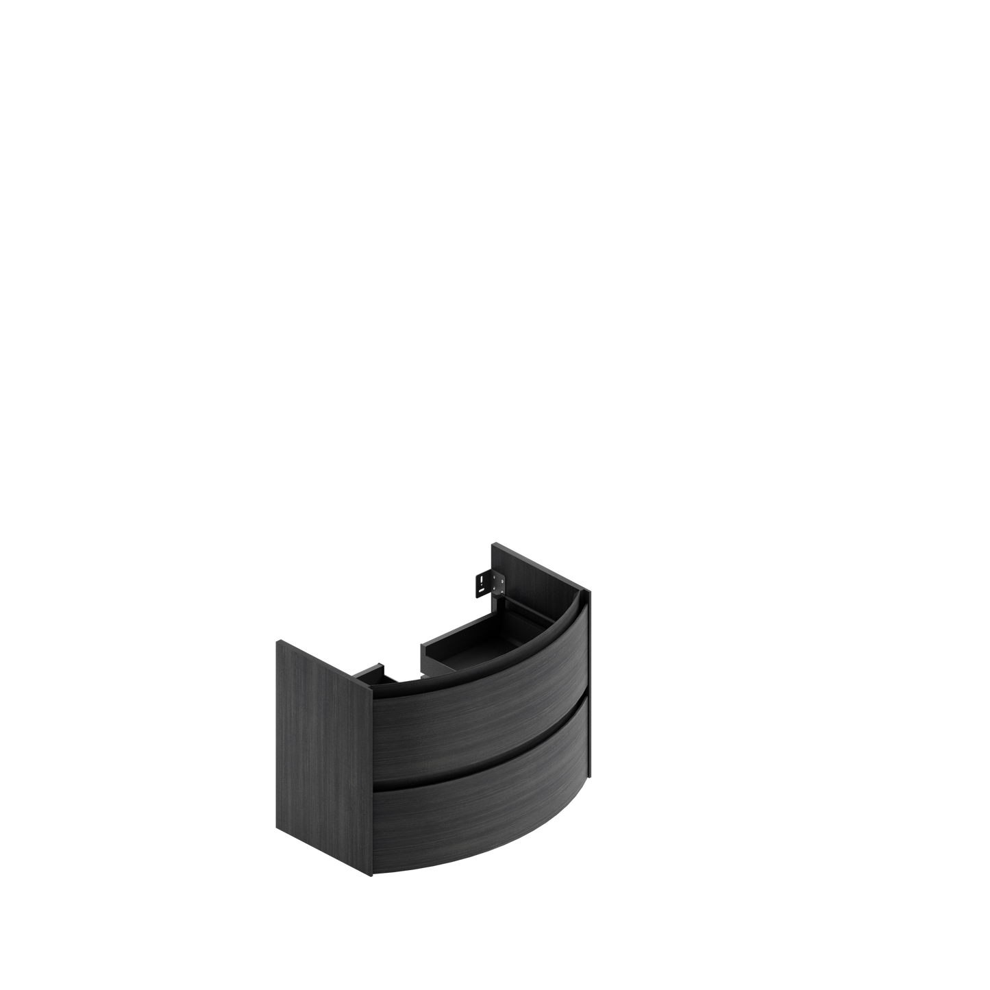 Berloni Way Round Base Cabinet 2 drawers (Blum System)
