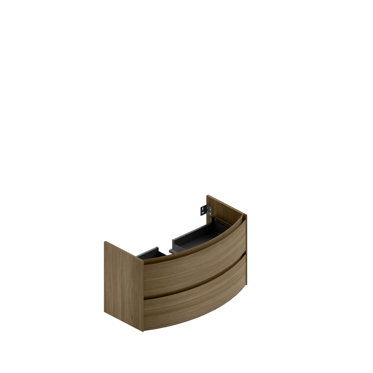 Berloni Way Round Base Cabinet 2 drawers (Blum System)