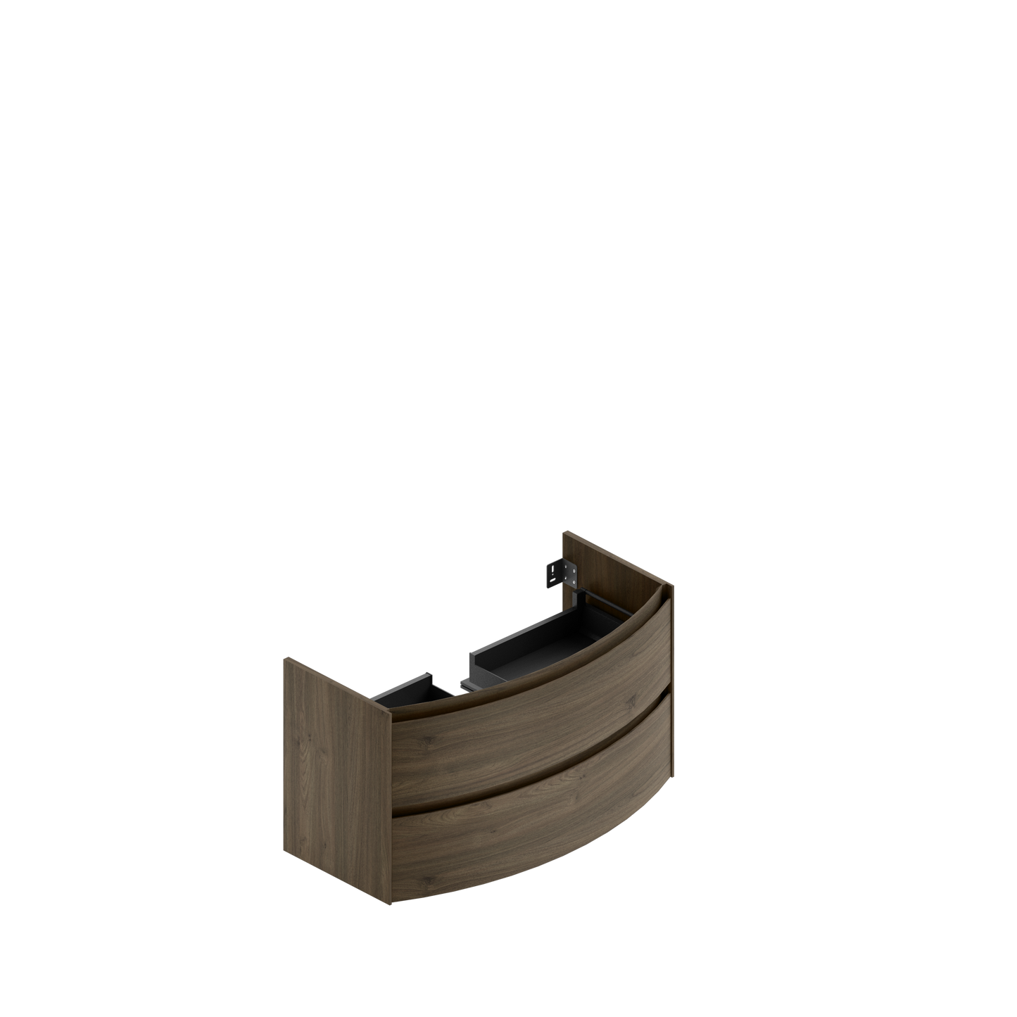 Berloni Way Round Base Cabinet 2 drawers (Blum System)