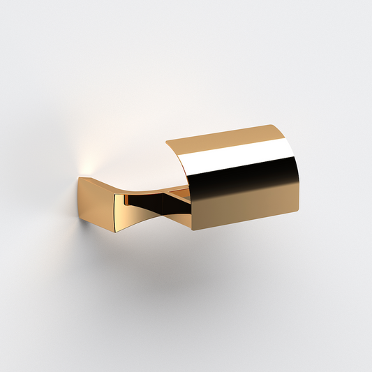 SONIA -S7 Toilet Paper Holder with Lid Gold