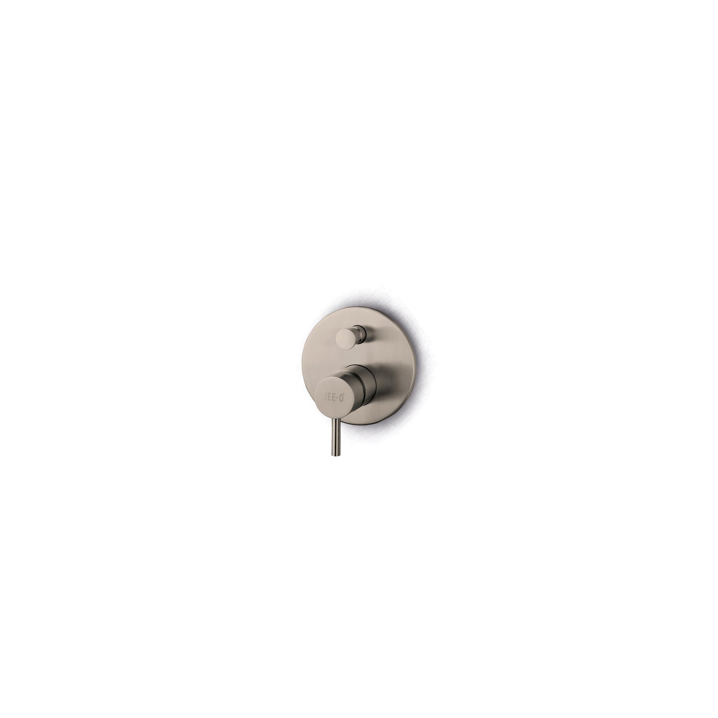 JEE-O Slimline Bath/Shower Faucet 02 Stainless Steel with diverter - Dark Steel