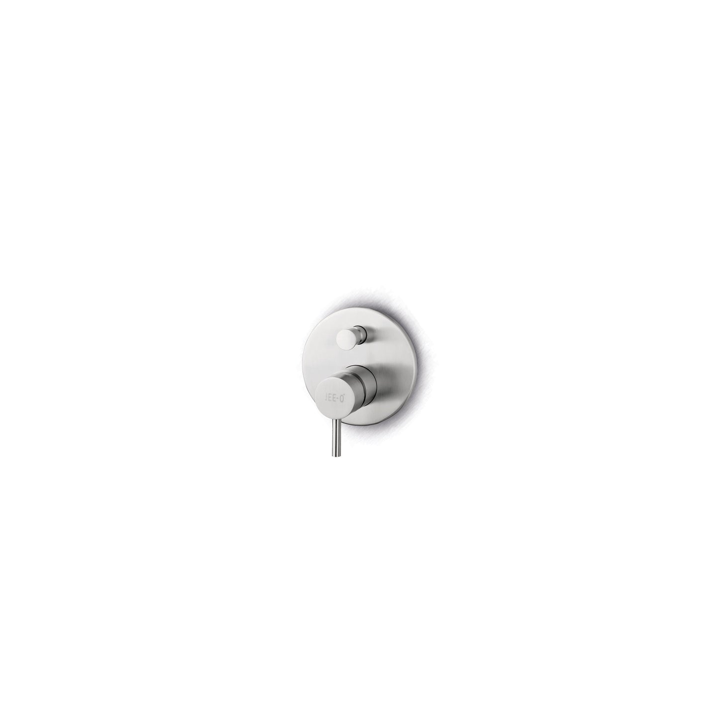 JEE-O Slimline Bath/Shower Faucet 02 Stainless Steel with diverter - Brushed