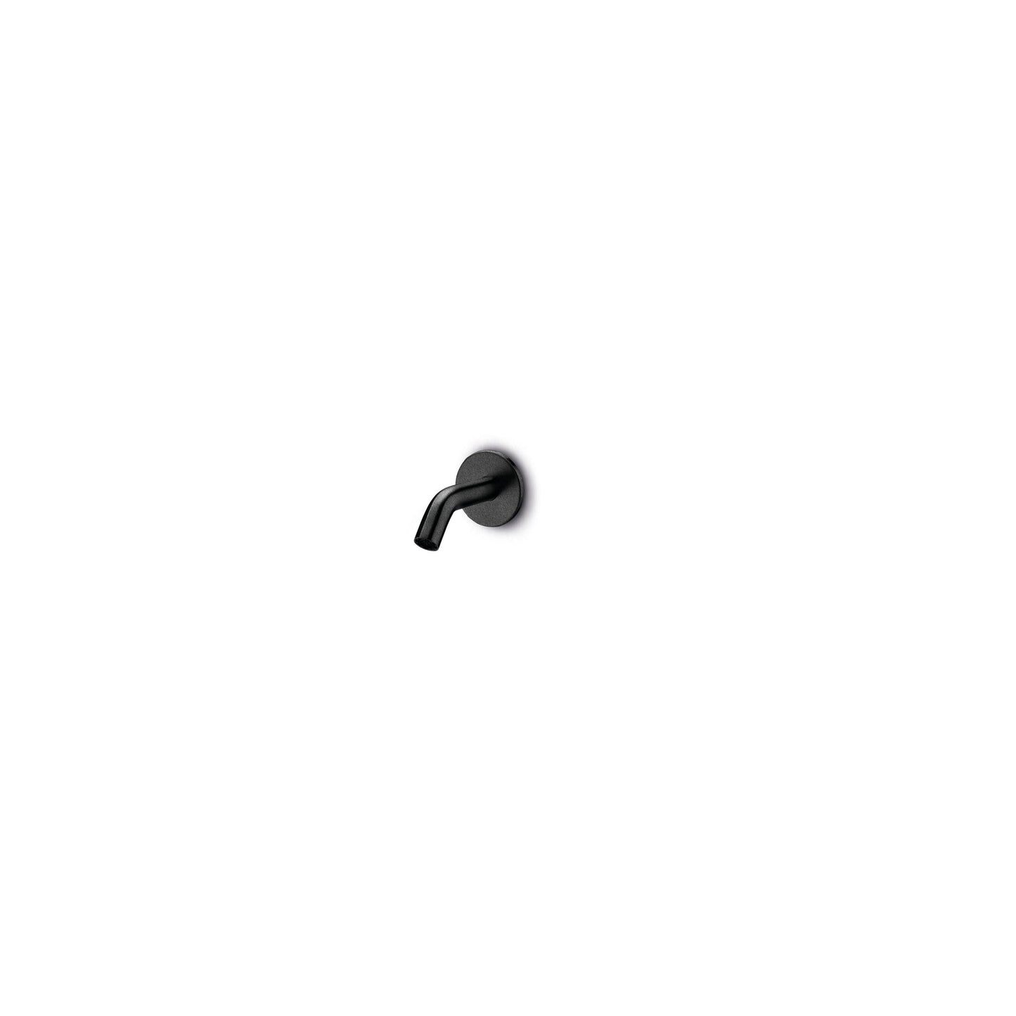 JEE-O Slimline Spout short Wall Mounted Stainless Steel for Basin - Structured Black