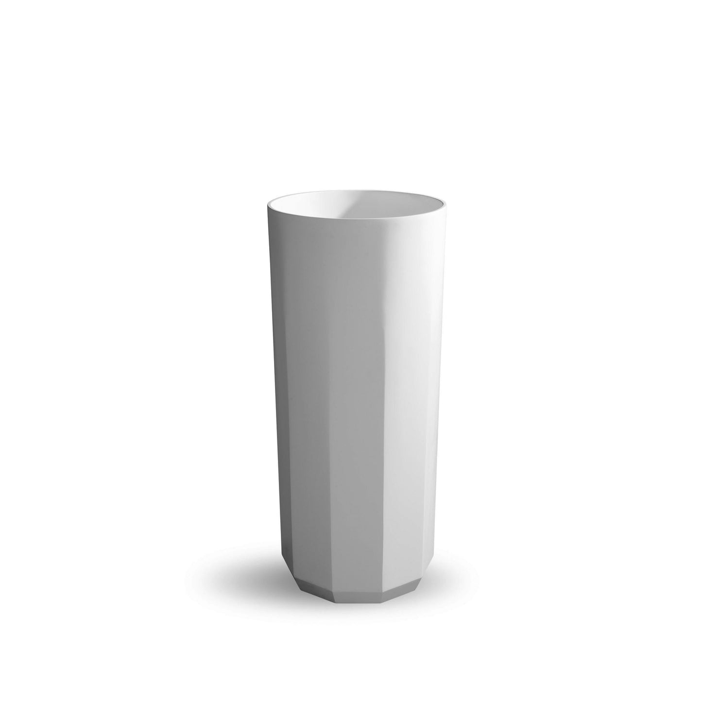 JEE-O Bloom Sink Floorstanding Matte White