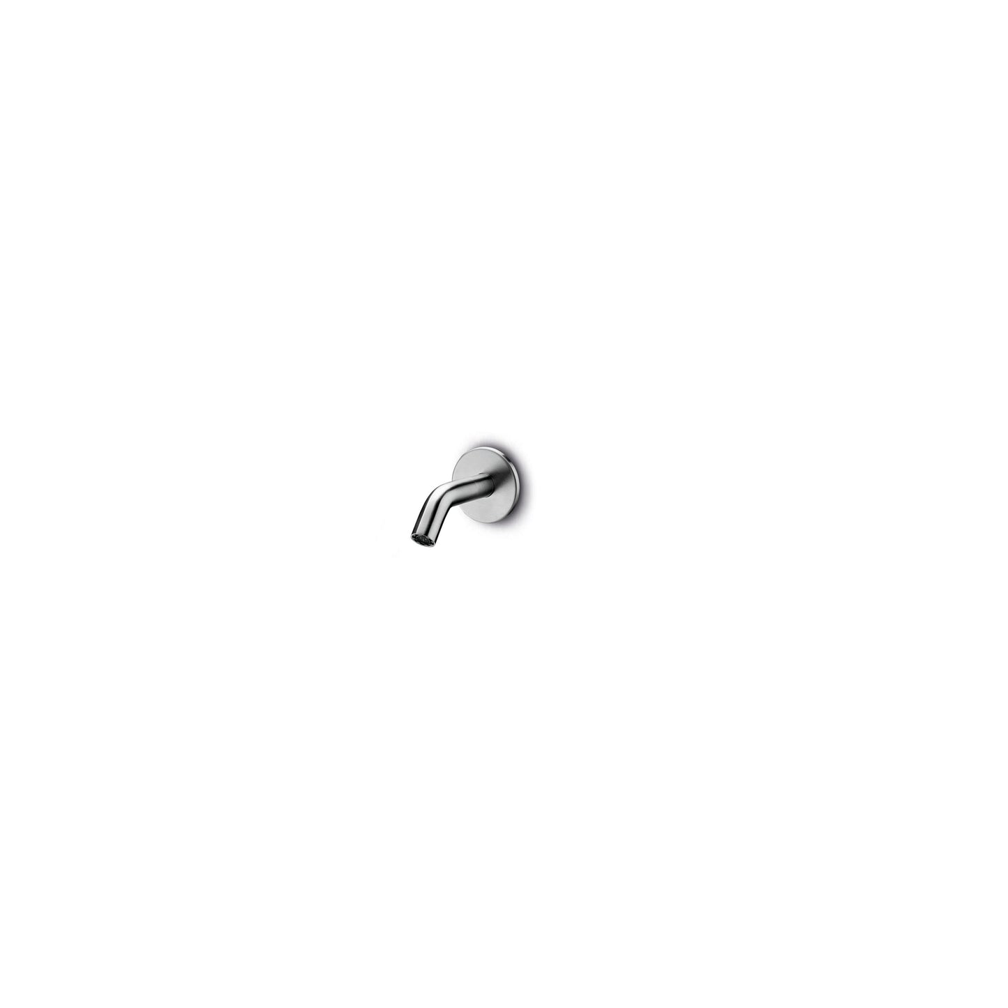 JEE-O Slimline Spout short Wall Mounted Stainless Steel for Basin - Brushed