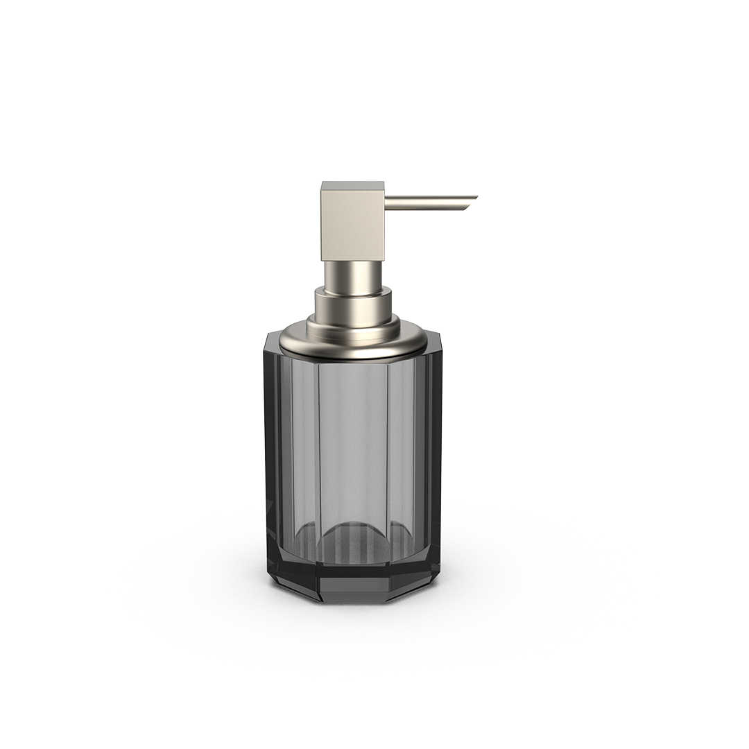 DW KR SSP 2 KRISTALL Soap dispenser Anthracite / Nickel Satin