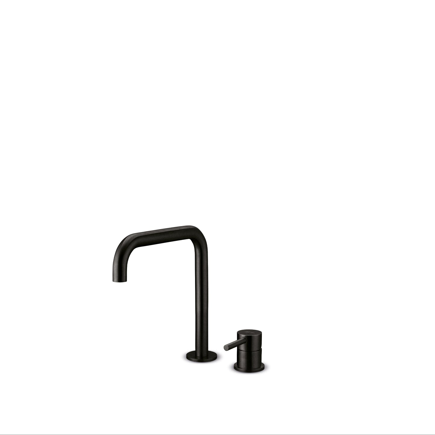 JEE-O Slimline Faucet 2 Hole Low Stainless Steel - Structured Black