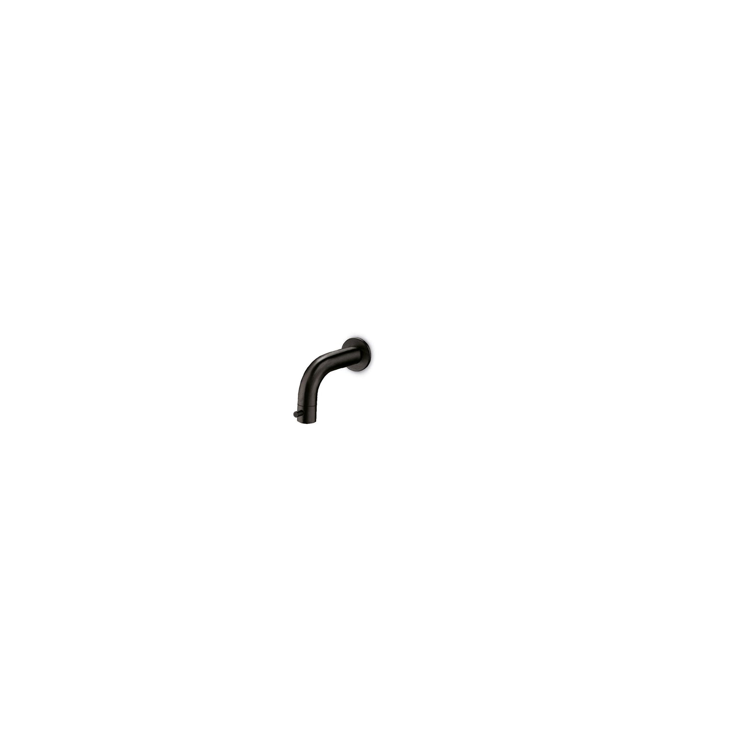 JEE-O Slimline Cold Water Tap Wall Mounted Stainless Steel - Structured Black