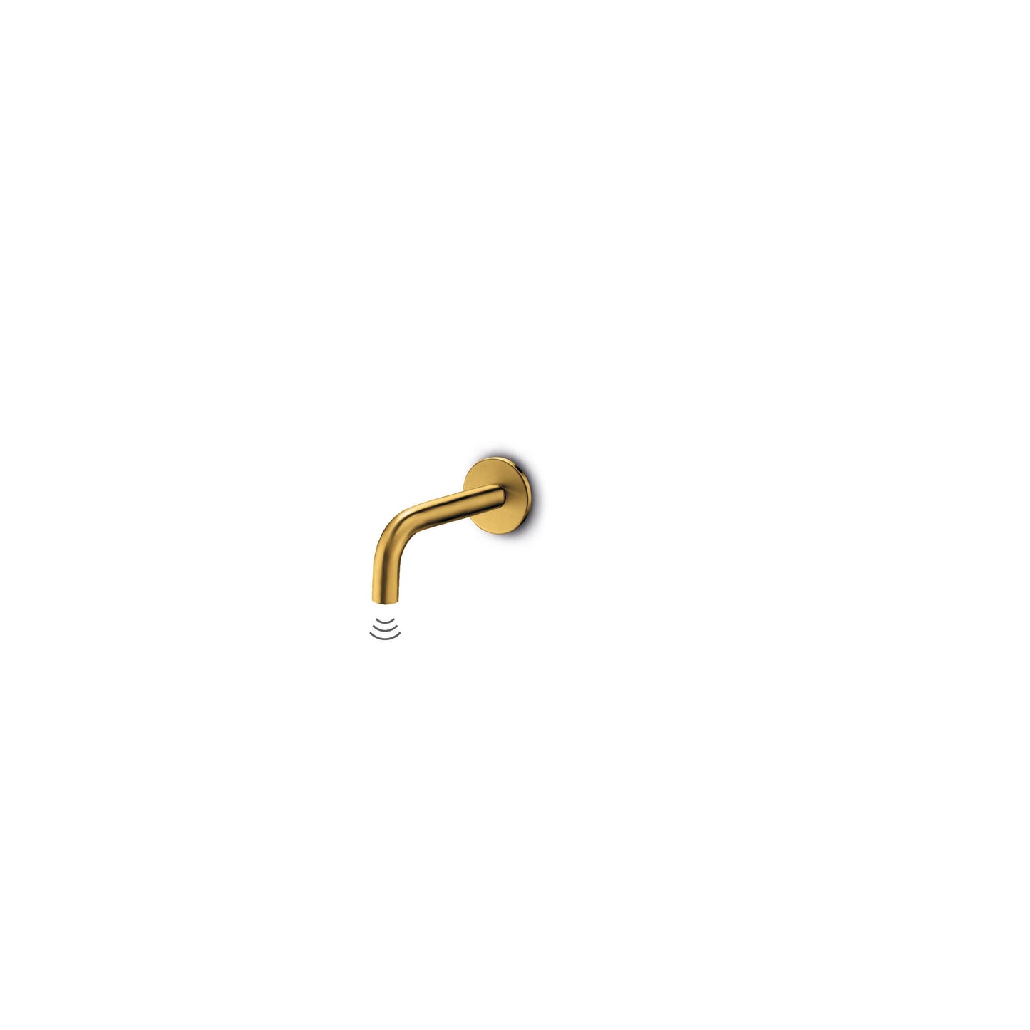 JEE-O Slimline touchless Basin tap Stainless Steel, with infrared on/off sensor - Matte Gold