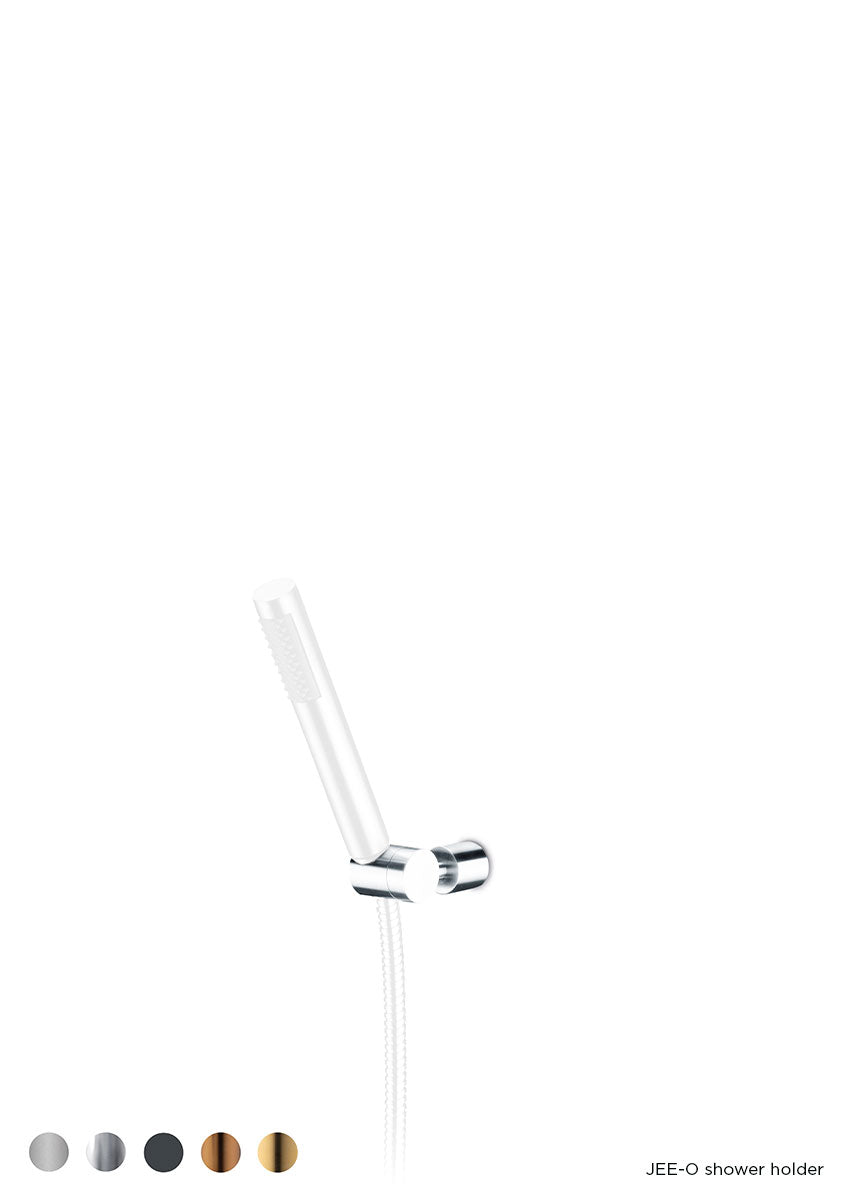 JEE-O Shower Holder Wall Mounted Stainless Steel, tiltable, polished