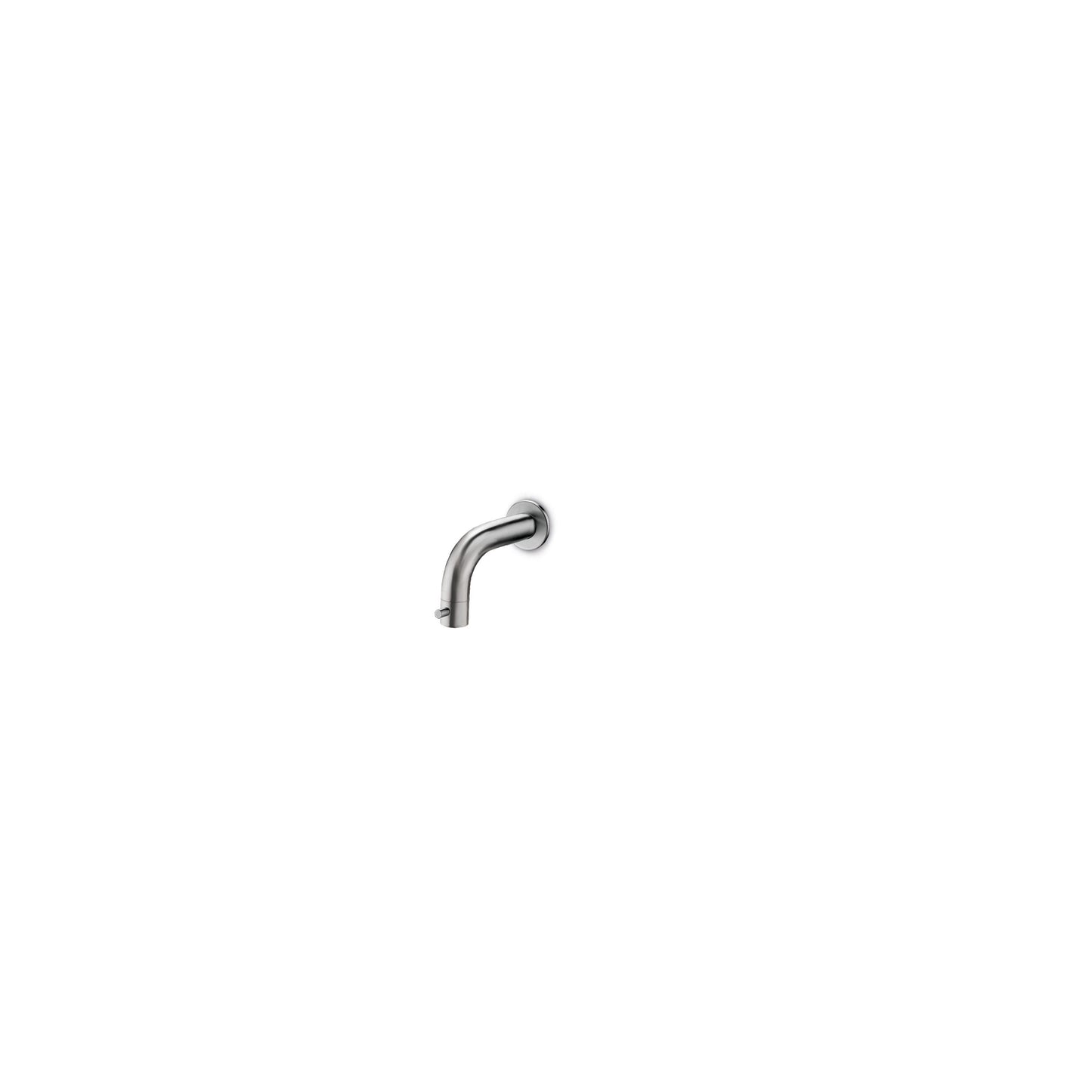 JEE-O Slimline Cold Water Tap Wall Mounted Stainless Steel - Brushed