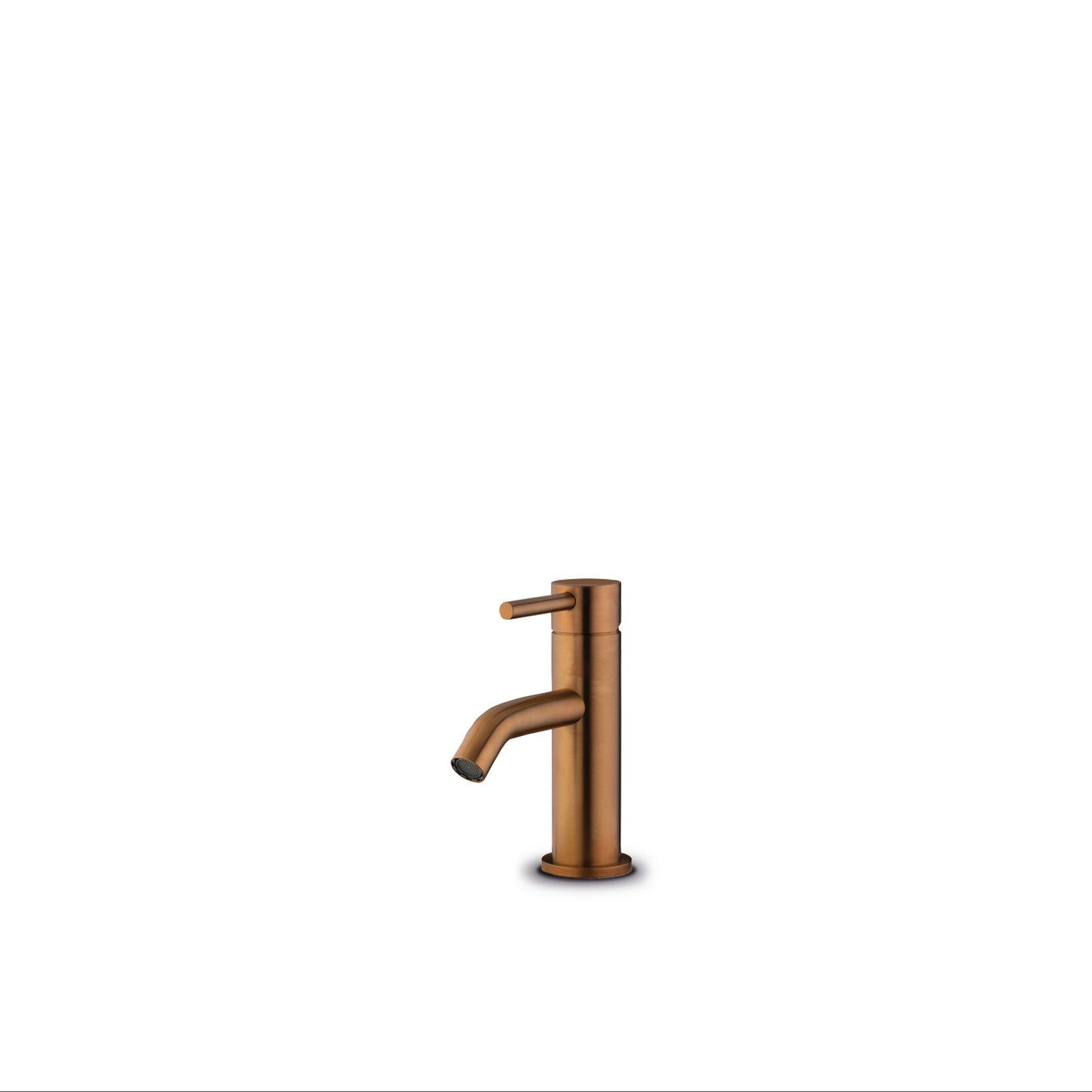 JEE-O Slimline pillar Top Mounted cold water Tap Stainless Steel - Bronze